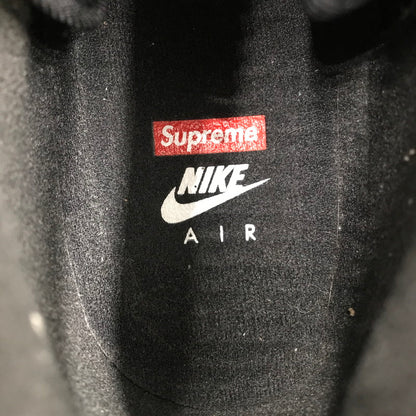 【中古品】【メンズ】 NIKE ナイキ × SUPREME シュプリーム AIR FORCE 1 MID BLACK FZ8784-001 エア フォース 1 ミッド スニーカー 靴 160-260816-rt-01-tagh サイズ：27cm US9 カラー：ブラック 万代Net店