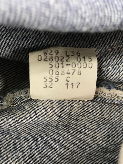【中古品】【メンズ】 LEVI'S リーバイス DENIM PANTS 501-0000 87年 刻印555 バレンシア デニムパンツ ジーンズ ボトムス 157-260814-rt-19-tagh サイズ：W29 カラー：インディゴ 万代Net店