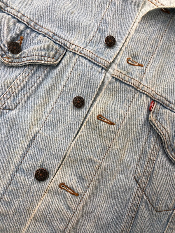 【中古品】【メンズ】 LEVI'S リーバイス DENIM JACKET 70507-0234 刻印715 デニムジャケット ジージャン ライトアウター 146-260815-rt-13-tagh サイズ：MED カラー：インディゴ 万代Net店