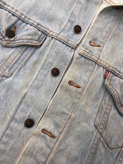 【中古品】【メンズ】 LEVI'S リーバイス DENIM JACKET 70507-0234 刻印715 デニムジャケット ジージャン ライトアウター 146-260815-rt-13-tagh サイズ：MED カラー：インディゴ 万代Net店
