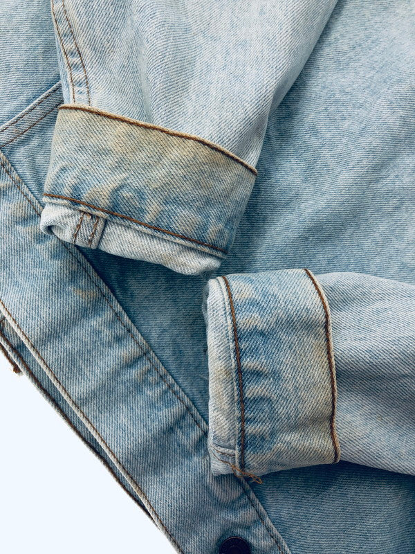【中古品】【メンズ】 LEVI'S リーバイス DENIM JACKET 70507-0234 刻印715 デニムジャケット ジージャン ライトアウター 146-260815-rt-13-tagh サイズ：MED カラー：インディゴ 万代Net店