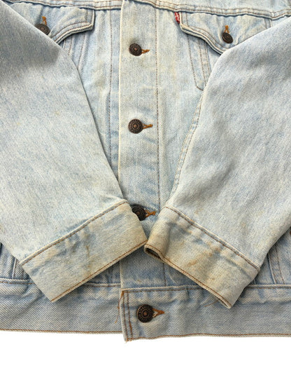 【中古品】【メンズ】 LEVI'S リーバイス DENIM JACKET 70507-0234 刻印715 デニムジャケット ジージャン ライトアウター 146-260815-rt-13-tagh サイズ：MED カラー：インディゴ 万代Net店
