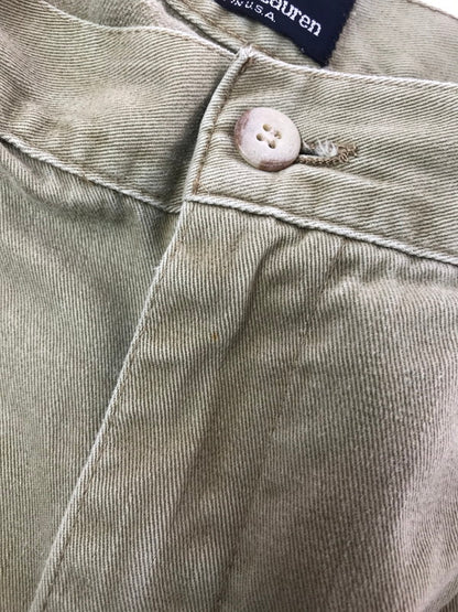 【中古品】【メンズ】 POLO BY RALPH LAUREN ポロバイラルフローレン ～90's CHINO TROUSERS チノ トラウザー ボトムス 157-260814-rt-09-tagh サイズ：34/34 カラー：ベージュ 万代Net店