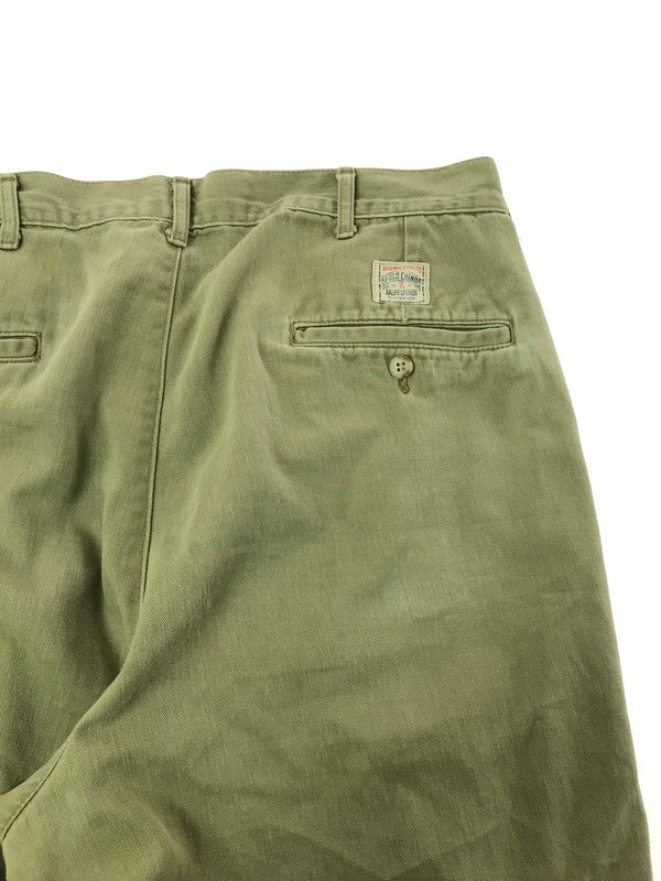【中古品】【メンズ】 POLO BY RALPH LAUREN ポロバイラルフローレン ～90's CHINO TROUSERS チノ トラウザー ボトムス 157-260814-rt-09-tagh サイズ：34/34 カラー：ベージュ 万代Net店