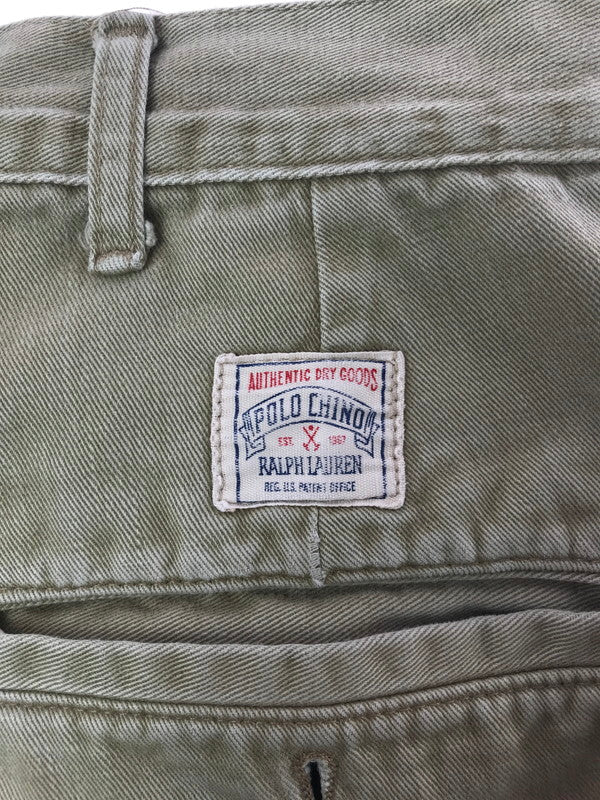 【中古品】【メンズ】 POLO BY RALPH LAUREN ポロバイラルフローレン ～90's CHINO TROUSERS チノ トラウザー ボトムス 157-260814-rt-09-tagh サイズ：34/34 カラー：ベージュ 万代Net店