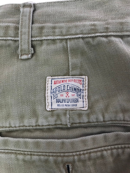 【中古品】【メンズ】 POLO BY RALPH LAUREN ポロバイラルフローレン ～90's CHINO TROUSERS チノ トラウザー ボトムス 157-260814-rt-09-tagh サイズ：34/34 カラー：ベージュ 万代Net店