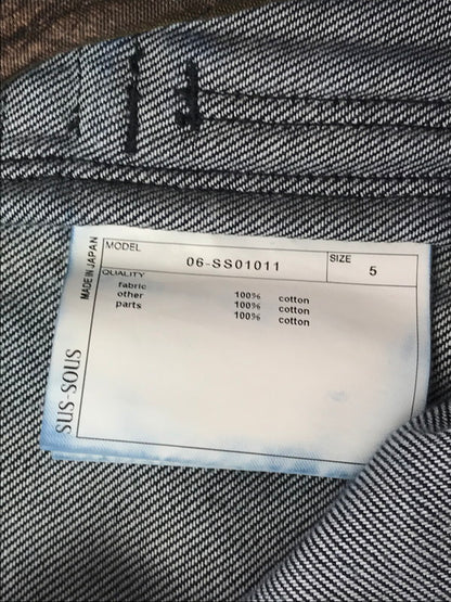 【中古品】【メンズ】 SUS-SOUS シュス MK-1 TROUSERS INDIGO 06-SS01011 エムケーワン トラウザー ボトムス 151-260814-rt-10-tagh サイズ：不明 下記参照 カラー：インディゴ 万代Net店