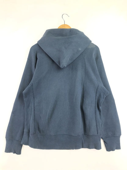 【現状渡し品】【メンズ】 CHAMPION チャンピオン 80's TUFTS REVERSE WEAVE HOODED SWEATSHIRT 80年代 リバース ウィーブ スウェット トレーナー トップス 146-260814-rt-11-tagh サイズ：L カラー：ブルー 万代Net店