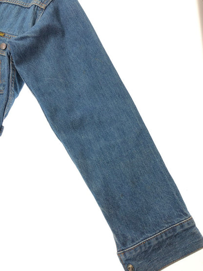 【中古品】【メンズ】 WRANGLER ラングラー DENIM JACKET M4757 90S 11MJ復刻 デニム ジャケット ジージャン ライトアウター 146-260815-rt-14-tagh サイズ：LARGE カラー：インディゴ 万代Net店