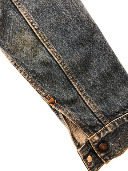 【中古品】【メンズ】 WRANGLER ラングラー DENIM JACKET M4757 90S 11MJ復刻 デニム ジャケット ジージャン ライトアウター 146-260815-rt-14-tagh サイズ：LARGE カラー：インディゴ 万代Net店