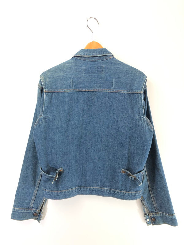 【中古品】【メンズ】 WRANGLER ラングラー DENIM JACKET M4757 90S 11MJ復刻 デニム ジャケット ジージャン ライトアウター 146-260815-rt-14-tagh サイズ：LARGE カラー：インディゴ 万代Net店