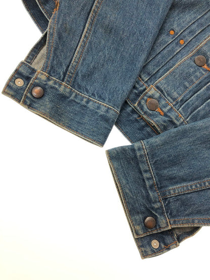 【中古品】【メンズ】 WRANGLER ラングラー DENIM JACKET M4757 90S 11MJ復刻 デニム ジャケット ジージャン ライトアウター 146-260815-rt-14-tagh サイズ：LARGE カラー：インディゴ 万代Net店