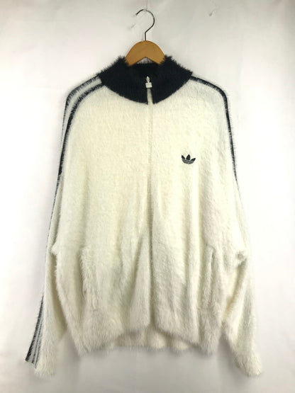 【中古美品】【メンズ】 ADIDAS アディダス FAUX MOHAIR CLASSIC TRACKTOP KR5152 フェイクモヘア クラシック トラックトップ ライトアウター 148-260814-rt-16-tagh サイズ：2XL カラー：ホワイト 万代Net店
