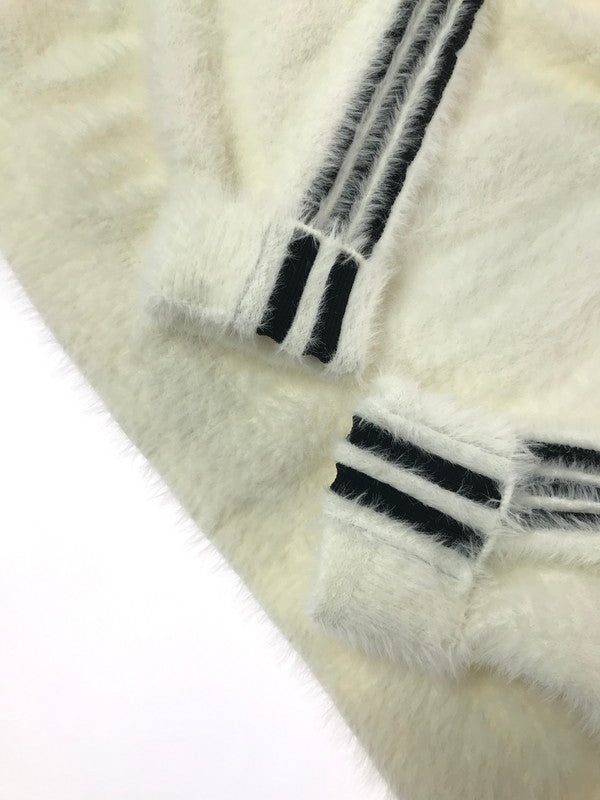 【中古美品】【メンズ】 ADIDAS アディダス FAUX MOHAIR CLASSIC TRACKTOP KR5152 フェイクモヘア クラシック トラックトップ ライトアウター 148-260814-rt-16-tagh サイズ：2XL カラー：ホワイト 万代Net店