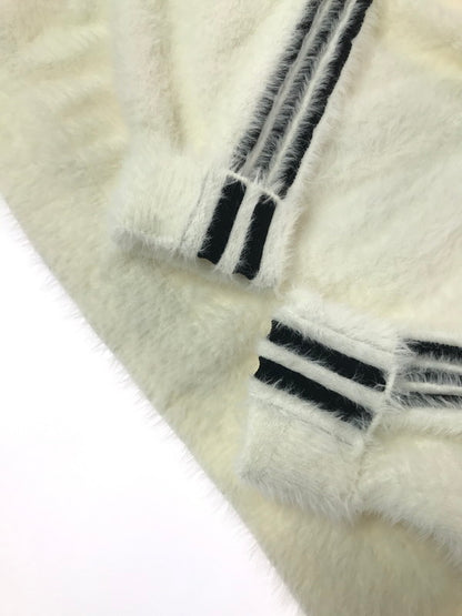 【中古美品】【メンズ】 ADIDAS アディダス FAUX MOHAIR CLASSIC TRACKTOP KR5152 フェイクモヘア クラシック トラックトップ ライトアウター 148-260814-rt-16-tagh サイズ：2XL カラー：ホワイト 万代Net店
