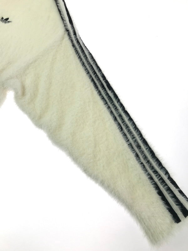 【中古美品】【メンズ】 ADIDAS アディダス FAUX MOHAIR CLASSIC TRACKTOP KR5152 フェイクモヘア クラシック トラックトップ ライトアウター 148-260814-rt-16-tagh サイズ：2XL カラー：ホワイト 万代Net店