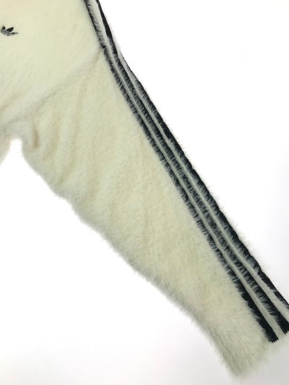 【中古美品】【メンズ】 ADIDAS アディダス FAUX MOHAIR CLASSIC TRACKTOP KR5152 フェイクモヘア クラシック トラックトップ ライトアウター 148-260814-rt-16-tagh サイズ：2XL カラー：ホワイト 万代Net店