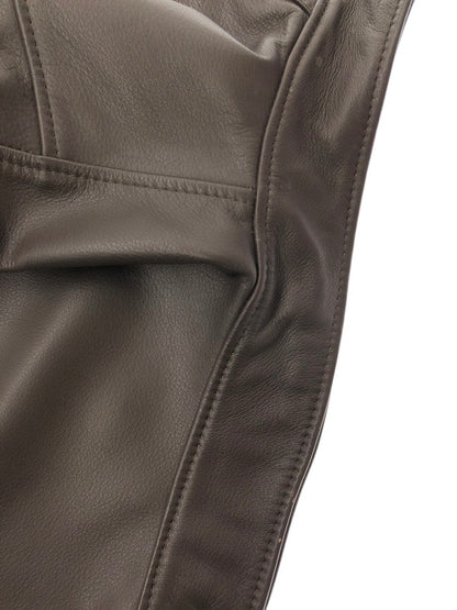 【現状渡し品】【メンズ】 RED MOON レッド ムーン COW LEATHER SINGLE RIDERS JACKET カウ レザー シングル ライダース ジャケット アウター 145-260815-rt-17-tagh サイズ：40 カラー：ブラウン 万代Net店