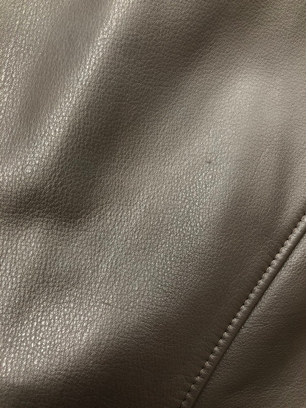 【現状渡し品】【メンズ】 RED MOON レッド ムーン COW LEATHER SINGLE RIDERS JACKET カウ レザー シングル ライダース ジャケット アウター 145-260815-rt-17-tagh サイズ：40 カラー：ブラウン 万代Net店