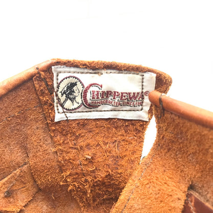 【現状渡し品】【メンズ】 CHIPPEWA チペワ TAN RENEGADE SHORT ENGINEER BOOTS 91065 USA製 白タグ タン レネゲード ショート エンジニア ブーツ 靴 164-260815-rt-26-tagh サイズ：7E カラー：ブラウン 万代Net店