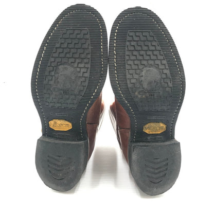 【現状渡し品】【メンズ】 CHIPPEWA チペワ TAN RENEGADE SHORT ENGINEER BOOTS 91065 USA製 白タグ タン レネゲード ショート エンジニア ブーツ 靴 164-260815-rt-26-tagh サイズ：7E カラー：ブラウン 万代Net店