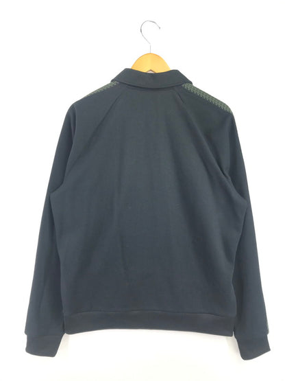 【中古品】【メンズ】 FRED PERRY フレッドペリー TENNIS GRIP TAPED TRACK JACKET J1318 テニス グリップ テープド トラックジャケット ライトアウター 141-260814-rt-15-tagh サイズ：L カラー：ブラック 万代Net店