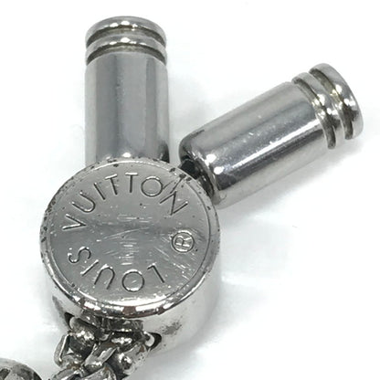 【中古品】【メンズ】 LOUIS VUITTON ルイ・ヴィトン MONOGRAM BEADS BRACELET M00512 モノグラム ビーズ ブレスレット アクセサリー 179-260818-rt-26-tag カラー：シルバー/ブラック 万代Net店