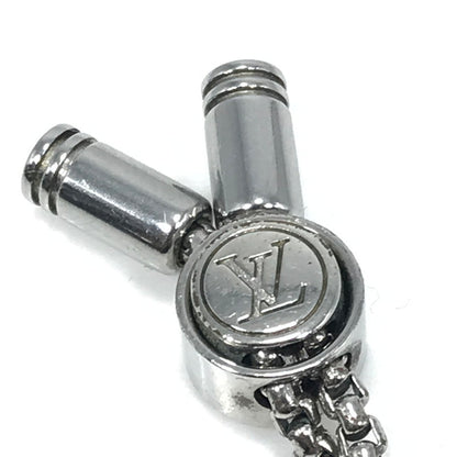 【中古品】【メンズ】 LOUIS VUITTON ルイ・ヴィトン MONOGRAM BEADS BRACELET M00512 モノグラム ビーズ ブレスレット アクセサリー 179-260818-rt-26-tag カラー：シルバー/ブラック 万代Net店