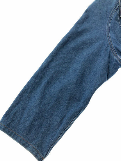 【中古品】【メンズ】 TRUSSARDI JEANS トラサルディ ジーンズ DENIM RIDERS JACKET デニム ライダース ジャケット ライトアウター 146-260815-rt-15-tagh サイズ：48 カラー：インディゴ 万代Net店