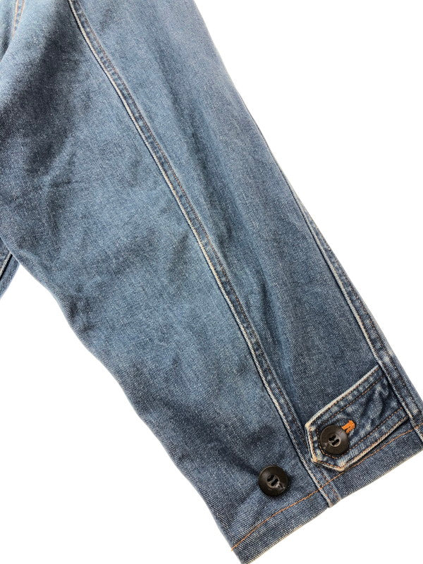 【中古品】【メンズ】 TRUSSARDI JEANS トラサルディ ジーンズ DENIM RIDERS JACKET デニム ライダース ジャケット ライトアウター 146-260815-rt-15-tagh サイズ：48 カラー：インディゴ 万代Net店