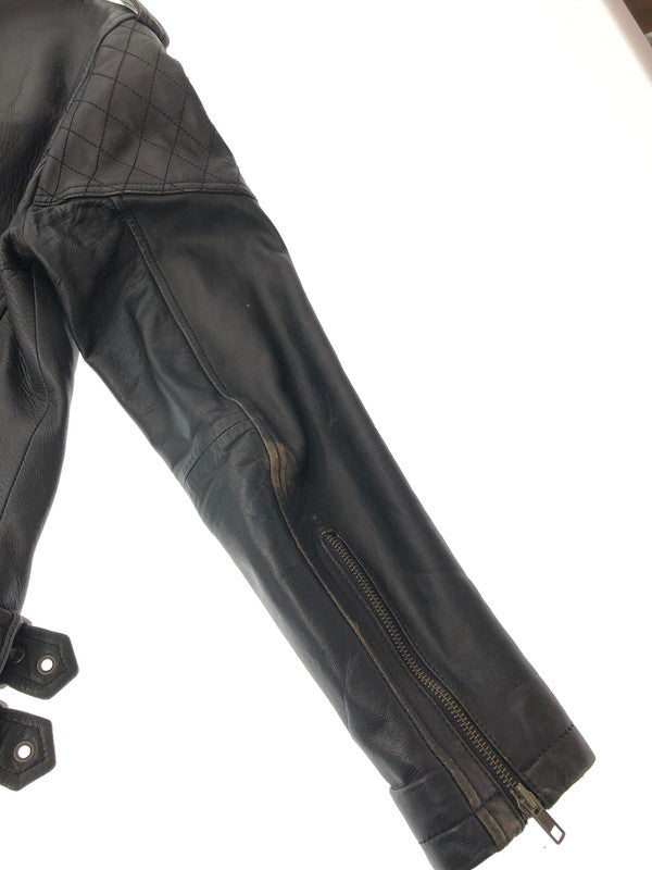 【現状渡し品】【メンズ】 JACK ROSE ジャック ローズ SHEEP SKIN RIDERS 273502 シープ スキン ライダース ライトアウター 147-260815-rt-18-tagh サイズ：3 カラー：ブラック 万代Net店