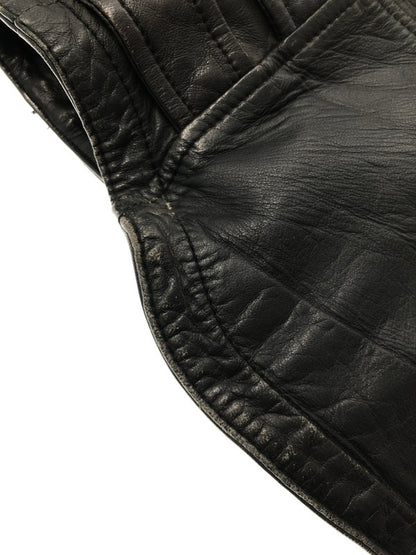 【現状渡し品】【メンズ】 JACK ROSE ジャック ローズ SHEEP SKIN RIDERS 273502 シープ スキン ライダース ライトアウター 147-260815-rt-18-tagh サイズ：3 カラー：ブラック 万代Net店