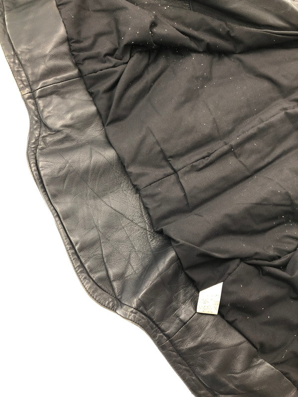 【現状渡し品】【メンズ】 JACK ROSE ジャック ローズ SHEEP SKIN RIDERS 273502 シープ スキン ライダース ライトアウター 147-260815-rt-18-tagh サイズ：3 カラー：ブラック 万代Net店