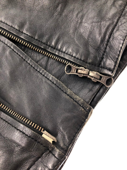 【現状渡し品】【メンズ】 JACK ROSE ジャック ローズ SHEEP SKIN RIDERS 273502 シープ スキン ライダース ライトアウター 147-260815-rt-18-tagh サイズ：3 カラー：ブラック 万代Net店
