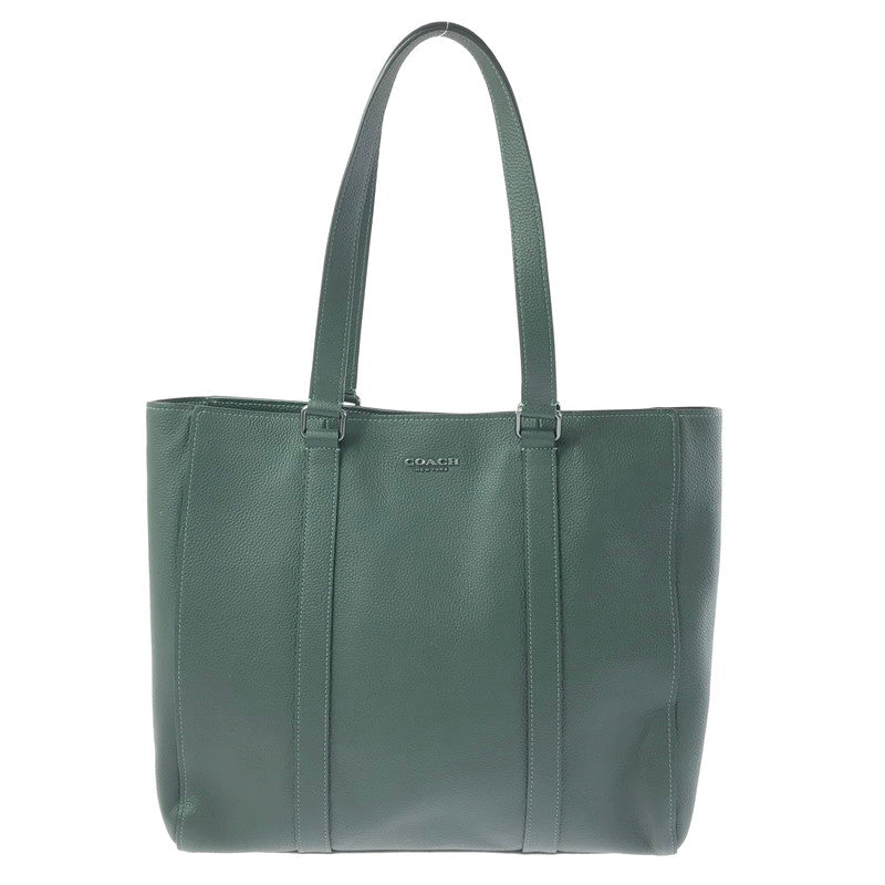 【中古品】【メンズ/レディース】 COACH HUDSON DOUBLE HANDLE TOTE H2222-C8157 ハドソン ダブルハンドル トートトートバッグ カバン 180-260827-ki-05-tagh カラー：アマゾングリーン 万代Net店