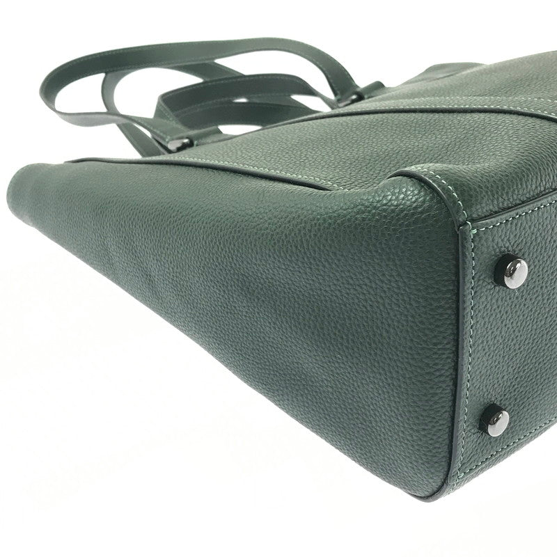 【中古品】【メンズ/レディース】 COACH HUDSON DOUBLE HANDLE TOTE H2222-C8157 ハドソン ダブルハンドル トートトートバッグ カバン 180-260827-ki-05-tagh カラー：アマゾングリーン 万代Net店