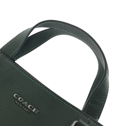 【中古品】【メンズ/レディース】 COACH HUDSON DOUBLE HANDLE TOTE H2222-C8157 ハドソン ダブルハンドル トートトートバッグ カバン 180-260827-ki-05-tagh カラー：アマゾングリーン 万代Net店