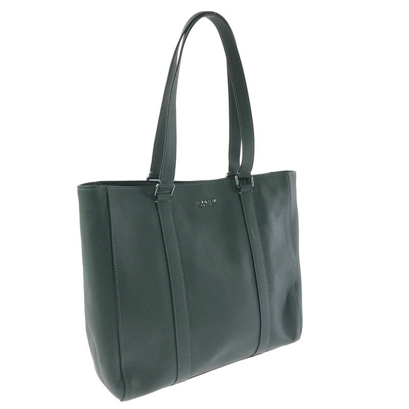 【中古品】【メンズ/レディース】 COACH HUDSON DOUBLE HANDLE TOTE H2222-C8157 ハドソン ダブルハンドル トートトートバッグ カバン 180-260827-ki-05-tagh カラー：アマゾングリーン 万代Net店