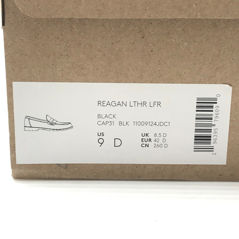 【中古美品】【メンズ】 COACH コーチ REAGAN PENNY LOAFERS CAP31 レーガン ペニー ローファー 靴 183-260815-rt-28-tagh サイズ：26ｃｍ ＵＳ9Ｄ カラー：ブラック 万代Net店