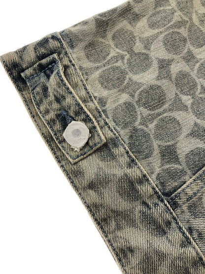 【中古品】【メンズ】 COACH コーチ SIGNATURE DENIM JACKET C8787 シグネイチャー デニムジャケット ライトアウター 183-260815-rt-12-tagh サイズ：M カラー：インディゴ 万代Net店