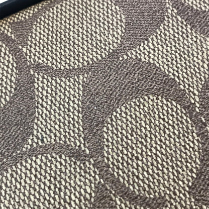 【中古品】【メンズ】 COACH コーチ SIGNATURE COATED CANVAS BROWN C0912シグネチャー コーテッド キャンバス ショルダーバッグ カバン 180-260904-rt-22-tagh カラー：ブラウン 万代Net店