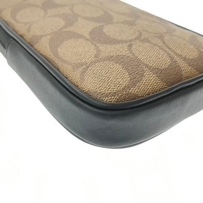 【中古品】【メンズ】 COACH コーチ SIGNATURE COATED CANVAS BROWN C0912シグネチャー コーテッド キャンバス ショルダーバッグ カバン 180-260904-rt-22-tagh カラー：ブラウン 万代Net店