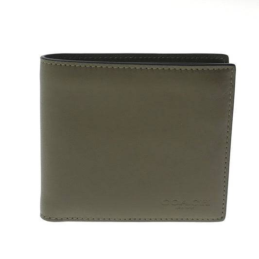 【中古品】【メンズ】 COACH コーチ COIN WALLET GREEN CDP83 コイン ウォレット 財布 181-260818-rt-31-tag カラー：グリーン 万代Net店