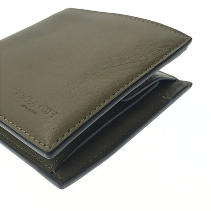 【中古品】【メンズ】 COACH コーチ COIN WALLET GREEN CDP83 コイン ウォレット 財布 181-260818-rt-31-tag カラー：グリーン 万代Net店