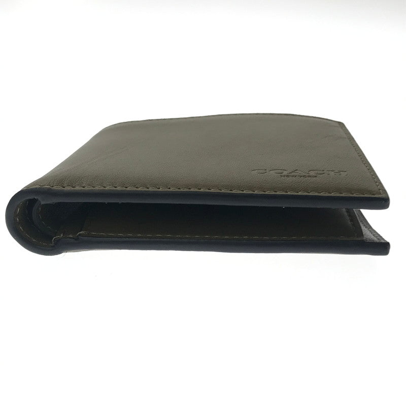 【中古品】【メンズ】 COACH コーチ COIN WALLET GREEN CDP83 コイン ウォレット 財布 181-260818-rt-31-tag カラー：グリーン 万代Net店