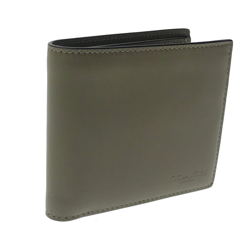 【中古品】【メンズ】 COACH コーチ COIN WALLET GREEN CDP83 コイン ウォレット 財布 181-260818-rt-31-tag カラー：グリーン 万代Net店