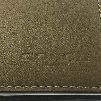 【中古品】【メンズ】 COACH コーチ COIN WALLET GREEN CDP83 コイン ウォレット 財布 181-260818-rt-31-tag カラー：グリーン 万代Net店