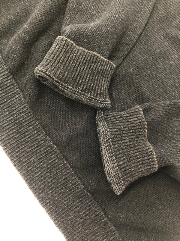 【中古品】【メンズ】 POLO RALPH LAUREN ポロ・ラルフローレン KNIT SWEATER BLACK 前V ニット セーター トップス 147-260815-rt-11-tagh サイズ：XL カラー：ブラック 万代Net店