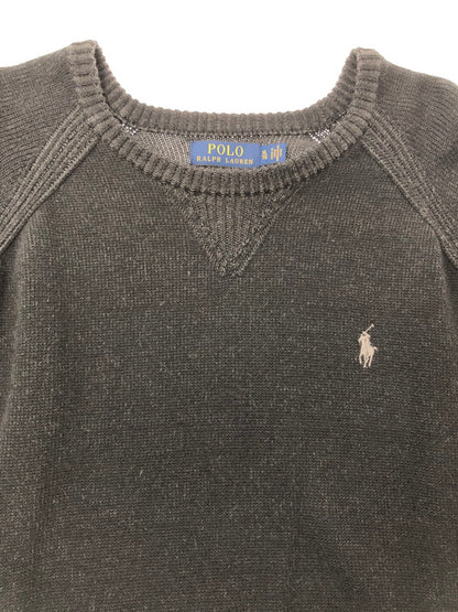 【中古品】【メンズ】 POLO RALPH LAUREN ポロ・ラルフローレン KNIT SWEATER BLACK 前V ニット セーター トップス 147-260815-rt-11-tagh サイズ：XL カラー：ブラック 万代Net店