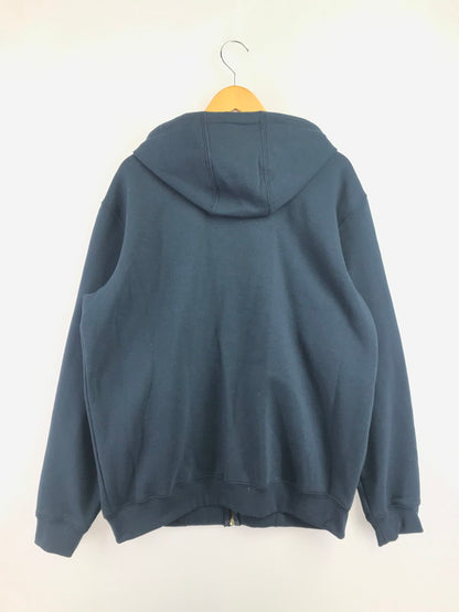 【中古品】【メンズ】 CARHARTT カーハート LOOSE FIT ZIP UP HOODIE K122 472 ルーズ フィット ジップ アップ フーディー パーカー 147-260814-rt-13-tagh サイズ：L カラー：ネイビー 万代Net店